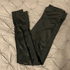 Black sheer leggings